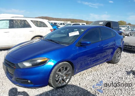 2014 Dodge Dart Sxt from USA, damaged, VIN 1C3CDFBB7ED868925